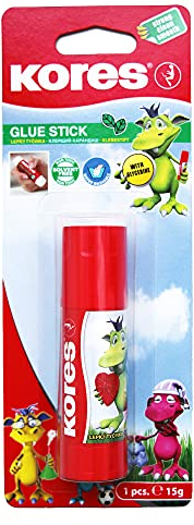 Kores - Fantasy Glue Stick for Kids, Strong-Hold Adhesive, Safe and Non-Toxic Craft Glue for Arts and Crafts, School and Office Supplies, Pack of 1