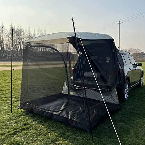 TentHome Tienda para Maletero de Coche SUV para Acampar, Toldo para Camperizar Coche, Mosquitera Avance para Furgoneta Camper Porton Trasero