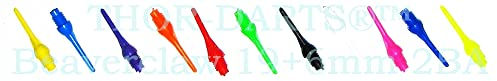 THOR-DARTS Softdartspitzen Thor Beaverclaw 19mm + Gewinde (2BA) in 11 Farben (500 Stück, Orange)