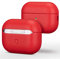 Haobobro [Nappa Series] Cover AirPods Pro 2 - Custodia in pelle per Apple AirPods Pro seconda generazione 2022 - Realizzata a mano in vera pelle - Protezione Full Body : Case Antiurto - Rosso