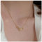 Inilbran Boho Hufeisen Halskette Vintage U Form Anhänger Halskette Gold Doppel Kreis Reifen Halskette Minimalistisch Hufeisen Halskette Kettenschmuck Für Frauen Und Mädchen