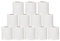 220 Sheets Toilet Rolls, 2 Ply White Toilet Paper, Quilted Toilet Roll Packs, 34GSM Toilet Paper Soft Tissue Roll Skin Cleaning Towels, Wiping Napkin Roll, Bulk Buy (Pack of 16)