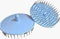 Telliswelt 1x hellblau Massagebürste Massageboy Haarbürste Bürste 8 cm Durchmesser Made in Germany
