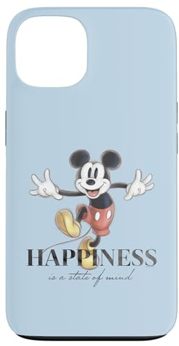 Disney 100 Anniversary Mickey Mouse D100 Quote Happiness Case for iPhone 13