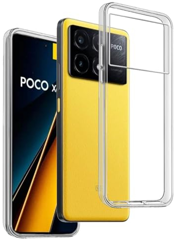 Cover in Gel TPU Trasparente per XIAOMI Poco X6 PRO 5G - XIAOMI REDMI K70e 5G, Ultra Sottile 0,33 mm, Morbido Flessibile, Custodia Silicone