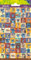 Globos Stitch Mini Aufkleber/Sticker Bogen, Material: Papier, 1 Stück