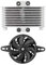 Qukaim Universal Oil Cooler Universal Upgrade Aluminum Motorcycle Engine Oil Cooling Fan, Oil Cooler Radiator, Efficient Cooling System for Engine Oil, Lightweight Design