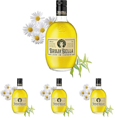 Bruja Bella Orujo Hierbas 70 Cl (Paquete de 4)