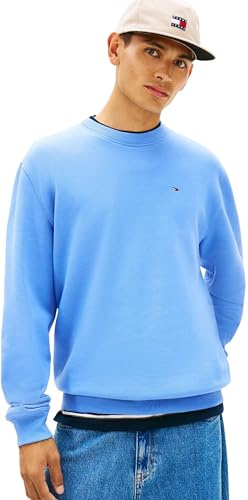 Tommy Jeans Herren TJM Reg S Flag Crew EXT Dm0dm20741 Pullover-Sweatshirt (1er Pack)