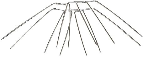 Windhager Vogel und Taubenabwehr Spikes Set, Vogelabwer, Taubenspikes, Taubenabwehrspitzen Zubehörset, Edelstahl-Spikes, 30 Stück