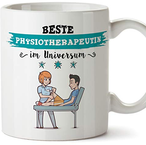 Physiotherapeutin Tasse/Becher/Mug Geschenk Schöne and lustige kaffetasse - Diese Tasse gehört der besten Physiotherapeutin im Universum - Keramik 350 ml