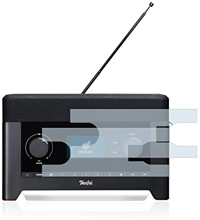 BROTECT Protector Pantalla para Teufel Radio 3sixty Protector Transparente (2 Unidades) Anti-Huellas
