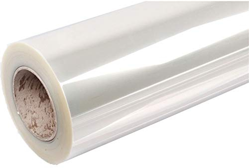 HOHOFILM Fensterfolie, 0,2 mm dick, transparent, bruchsicher, selbstklebend, explosionssichere Folie, Aufkleber für Zuhause, Glasbau (152 x 3000 cm)