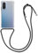 kwmobile Necklace Case kompatibel mit Xiaomi Mi 11i / Poco F3 Hülle - Silikon Cover mit Handykette - Band Handyhülle Schwarz Transparent