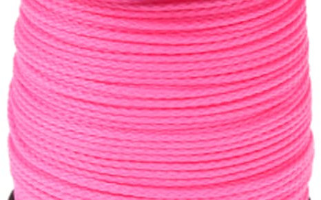 Cordon Fil Attache tétine ou Fil Bijou 5 Mètres Vendu sans la Bobine 1,5 mm idéal Attache Attache tétine Rose Fluo