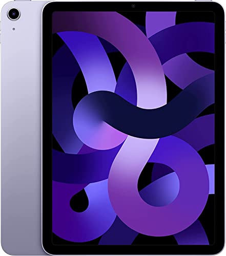 Apple Early 2022 iPad Air, 10.9-inch, Wi Fi, 64GB, Purple (Renewed)