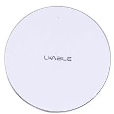 Socle BLANC Chargeur Rapide Induction Base De Charge Sans Fil - Chargeur Sans Fil Rapide De 10W, Compatible Avec IPhone 14/13/12/12 Pro/11/XS Max/XR/XS/X/8/8+, Samsung Galaxy S10/S10+/S10E/S9+/S9/S8/S