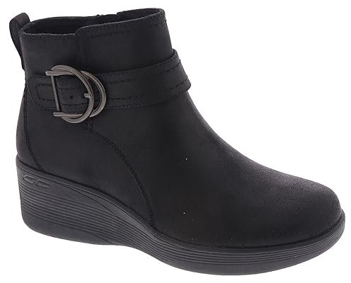 Skechers Stivaletti Donna Pier-lite-Forever Chic, Nero/nero, 39 EU