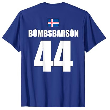 BUMBSBARSON 44 Sauftrikot Island Name Fußball Partyurlaub T-Shirt