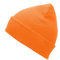 Century Star Mütze Herren Wintermütze Beanie Herren - Dehnbares Rippenstrickgewebe, warm, weich und atmungsaktiv Orange