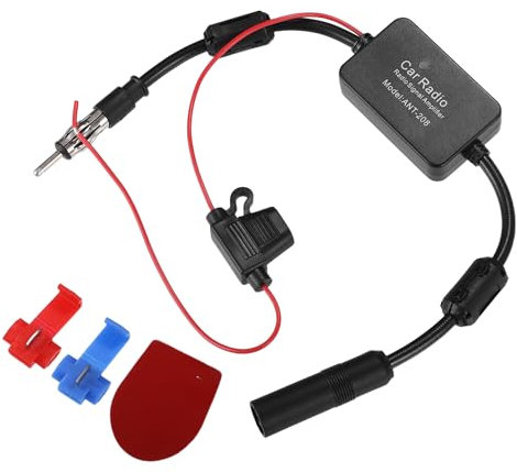 QUARKZMAN 1 Set de Amplificador de Señal de Antena de Radio para Automóvil