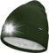 ATNKE LED Mütze mit Licht,Wiederaufladbare USB 4 LED Beleuchtete Laufmütze Extrem Heller Lampe Winter Warme Gefüttertes Fleece Stricken Mütze für Herren und Damen Geschenke/Dark Army Green