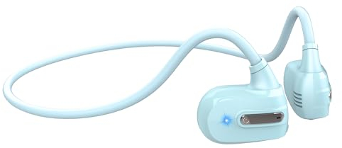 Friencity Bluetooth 5.3 Kids Headphones, Wireless Open Ear Earbuds w/Mic for Children, 13g Ultra-Light, Safer and Comfort for School Home Travel, Compatible PC Tablet Phones, 10H Playtime
