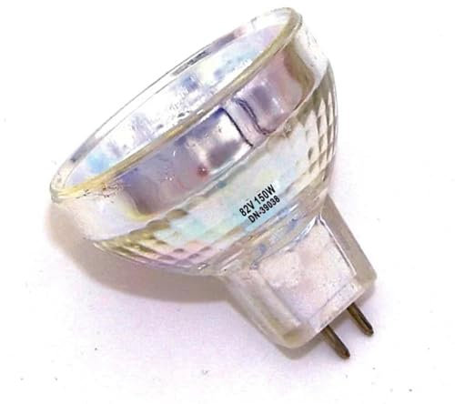 Gerrit DN-39038 82 V 150 W EZE 82 V150 W MR13 Doppel-Pin-Glühbirne, Bühne, Studio, Dia, Projektor, Licht (Farbe: 2 Stück)