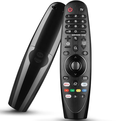 Télécommande Universelle de Rechange Compatible avec Les téléviseurs LG - Aucune Fonction de Voix et de pointeur