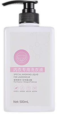 Woedpez Underwear Washing Detergent 500ml Laundry Liquid Detergent High Efficiency Stain Removal Cleaning Detergent