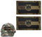 2 Stück Deutschland Patch, Deutschland Patch Klett, Bundeswehr Patch, Patch Deutschland, Patches Klett Militär, Militär Patch, Deutschland Flagge Patch, Patch Klett Militär