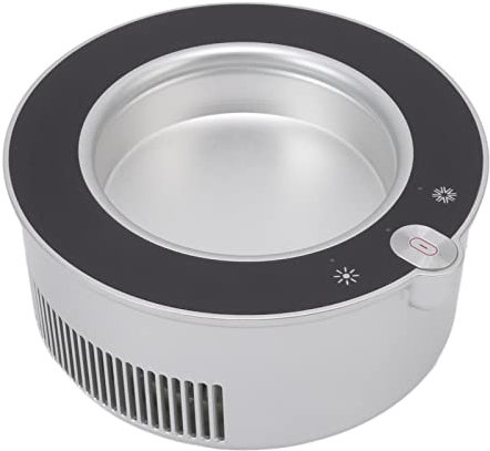 bvwkkynle Smart Cooling Heating Coaster 2 in 1 Beverage Warmer and Drink Cooler 11℃ to 68 ℃ USB Heating and Cooling Mat Coffee Warmer for Car Office Travel Camping