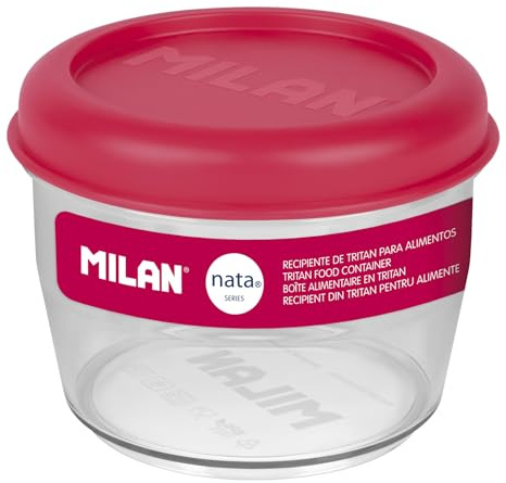 MILAN® Frischhaltedose Tritan rund 0,5 l nata® 624 pink