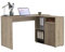 BMG Möbel Eckschreibtisch Leni, Homeoffice Schreibtisch (Jackson Hickory Oak)