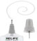 50ml Super Colla Forte Universale per riparazioni telefoni, smartphone, tablet PC con ago di precisione - Adatta anche per gioielli, libri, pelle e scarpe (TRASPARENTE)