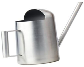 CLISPEED Arrosoir Métallique à Long Bec Acier Inoxydable Outil Arrosage Léger et Portable pour Plantes Intérieur et Extérieur Dispositif de Pulvérisation Précise pour Jardin et Succulentes