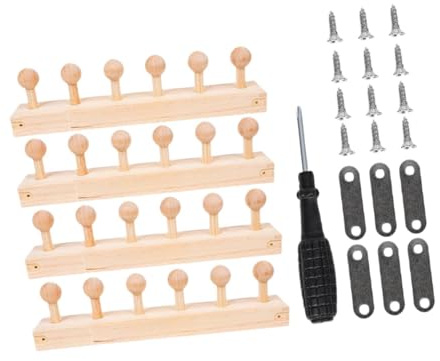 Nishiyuenyi 52,99 Zoll (ca. 135 cm) Großes Strickset für Dicke Decken, Geeignet für Robuste Heimdekoration