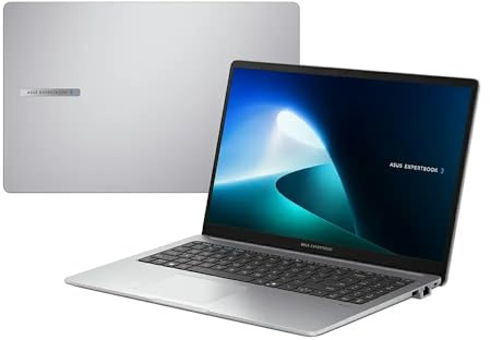 ASUS ExpertBook P1 P1503CVA-S72477 Intel Core 3 100U Computer portatile 39,6 cm (15.6) Full HD 8 GB DDR5-SDRAM 512 GB SSD Wi-Fi 6 (802.11ax) Grigio