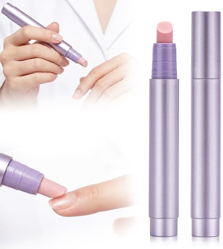 2 Stück Nagelhautentferner Stift,3 in 1 Nail Care Pen,Nagelöl Stift | Feuchtigkeitsspendender