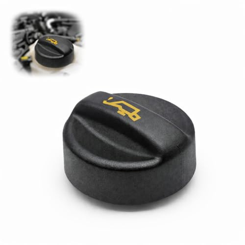 Bouchon Remplissage Huile Moteur pour Peugeot 207 208 308 508 2008 3008 & Citroën C2 C3 C4 - Remplacement OEM 9670015080 9675477380 - Couvercle Réservoir ABS Noir Étanche & Résistant