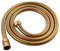 Science Flexible de douche Anti-torsion Acier inoxydable Connecteur en laiton massif 2meters Doré