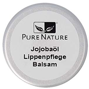 PureNature Jojobaöl Lippenpflege Balsam, 10 ml