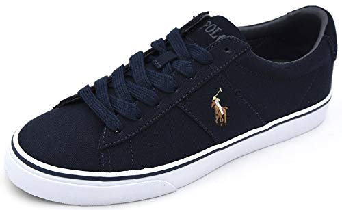 Polo Ralph Lauren Sneaker Sayer Sneakers Vulc Blau Herren - 45 EU