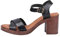 Hush Puppies Damen Georgia Heeled Sandale mit Absatz, Schwarz, 39 EU