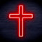 Cross Jesus Home Decoration Flex Silicone LED Neon Sign Red st16s33-fnu0059-r