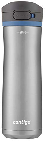 Contigo AUTOPOP Wasserflasche, 590 ml, blauer Maisdeckel