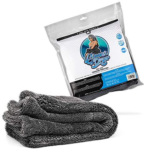 Nuke Guys Gamma Dryer - Handliches & Ultra saugstarkes Mikrofaser Trockentuch - 1400 GSM, 40x40cm - Premium Microfaser für die Autopflege