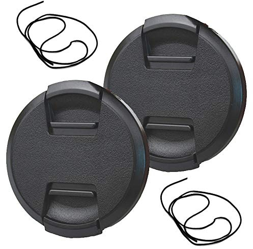 Universaler Objektivdeckel für Nikon Z 24–70 mm f/4 S Objektiv für Nikon Z7 Z6 Kamera, 72 mm Snap-on Objektivdeckel für Fuji XF16–80 mm f/4 R OIS WR Objektiv für Fuji X-T4 X-T3 Kamera, 2 Stück