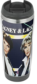 Cagney and Lacey - Travel Mug, Thermal Insulated Cup for Hot and Cold Beverages Drinks