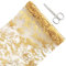 Tischläufer Gold, 28cm x 15m Tischband mit Beschicht in Glänzend Golden, Polyester Tischdeko Tischläufer Tischdecke für Hochzeit Party oder Festival Neujahr Ostern,Weihnachten